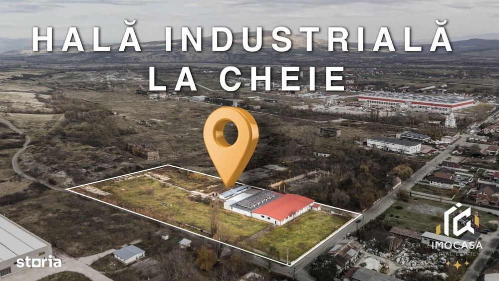 De vânzare Hală 1450mp producti industrial 15000mp teren Călan Jud. Hd