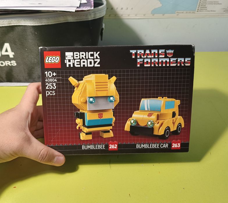 Лего Брик хэдс Бамбли, запакованый