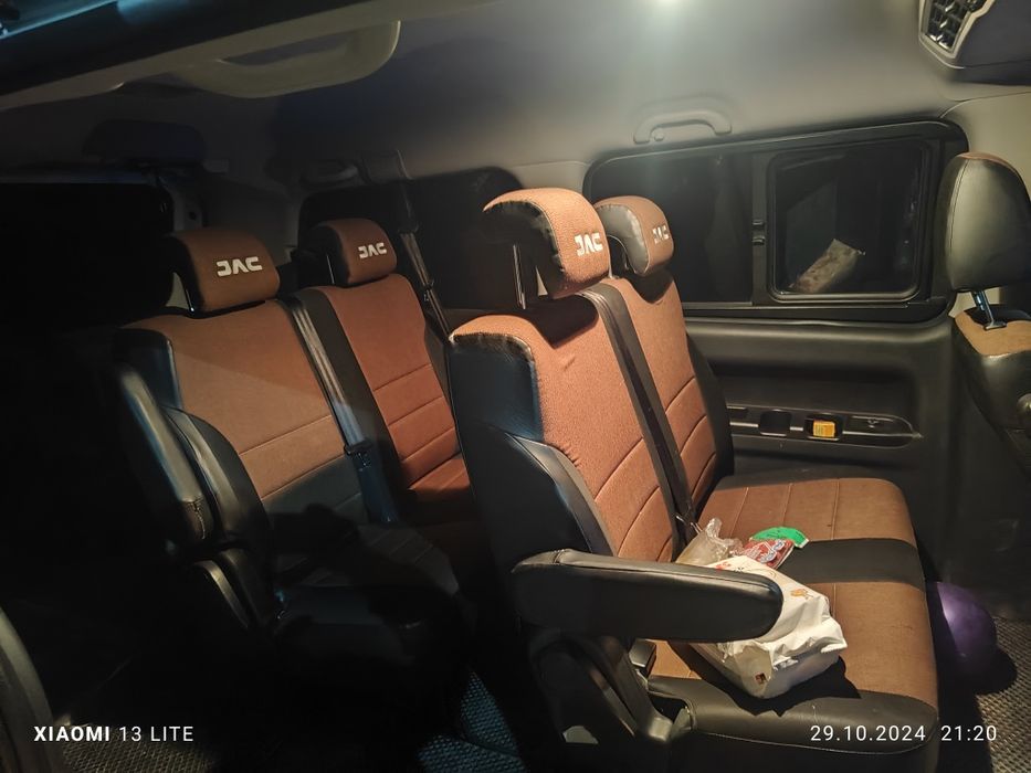 JAC М4 Refine 9 местный В/С правен аидаи бересиз