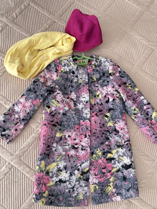 Драповое пальто на девочку