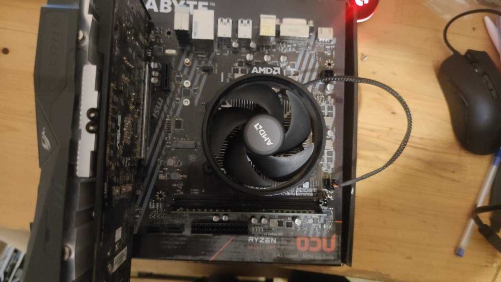 Комплект AM4 MSI B550a + Ryzen 5 3600 + 8GB DDR4 + RX 470 8GB
