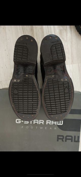 G star кожени боти