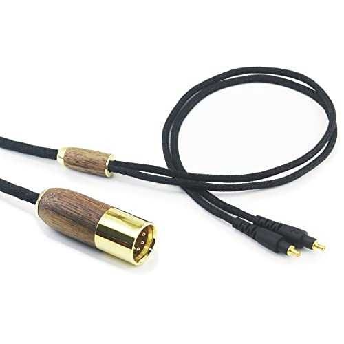 Нов HiFi 4-пинов XLR кабел за Audio-Technica ATH-MSR7b 2 метра слушалки