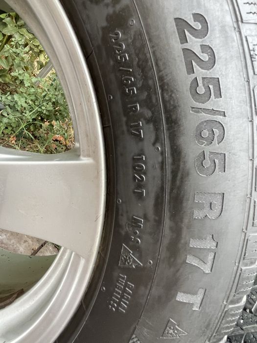 Roți complete- jante și anvelope 17 inch Hyundai Kia Duster Mazda etc.