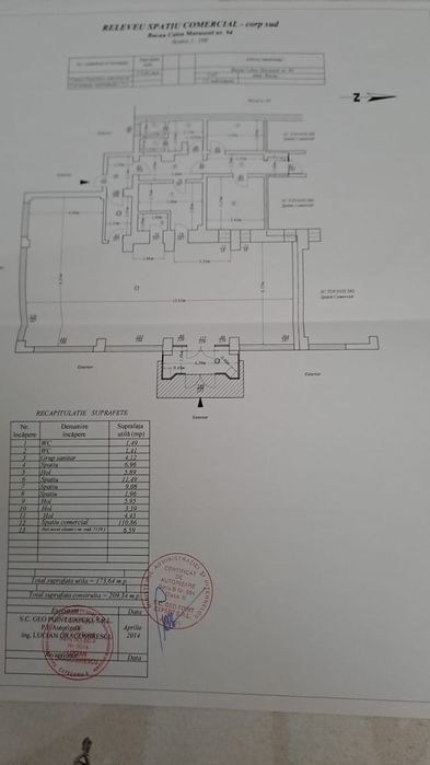 Spațiu comercial zona Piața Sud