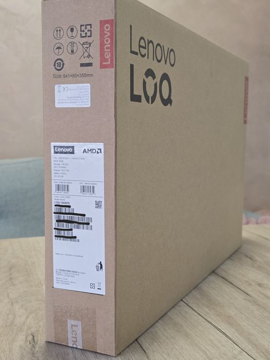 Lenovo LOQ 15ARP9 Gaming Laptop – RTX 4050 / 24GB RAM / 1TB SSD – Като нов!