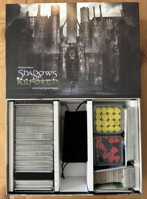 Boardgame Shadows of Killforth - complete collection