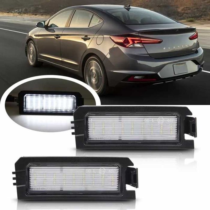 Lampi LED numar Hyundai i30 PD, Elantra, Sonata, Veloster - Fara Eroare