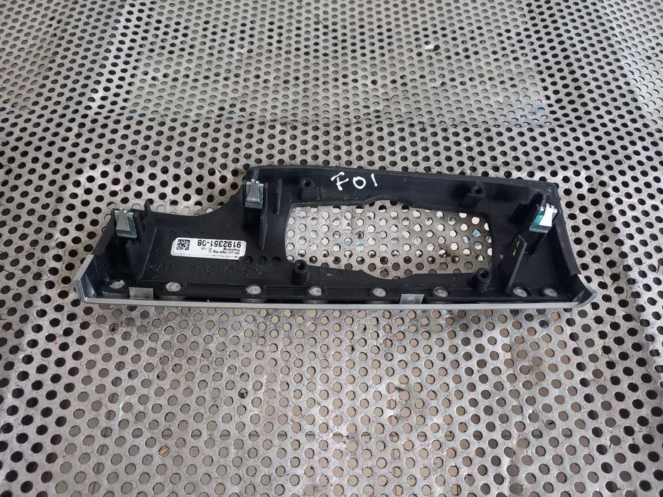 Ornament Trim Bord Bloc Lumini Lemn Mahan Bmw Seria 7 F01 F02 F03 F04 Volan Stanga Europa Dezmembre