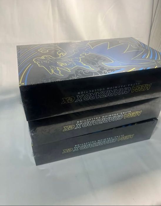 Pokemon Charizard EX booster boxes