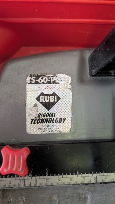 Ръчна машина за рязане на плочки Rubi TS-60-PLUS