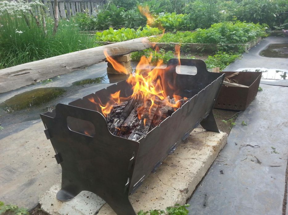 Мангал сборный,  для пикника