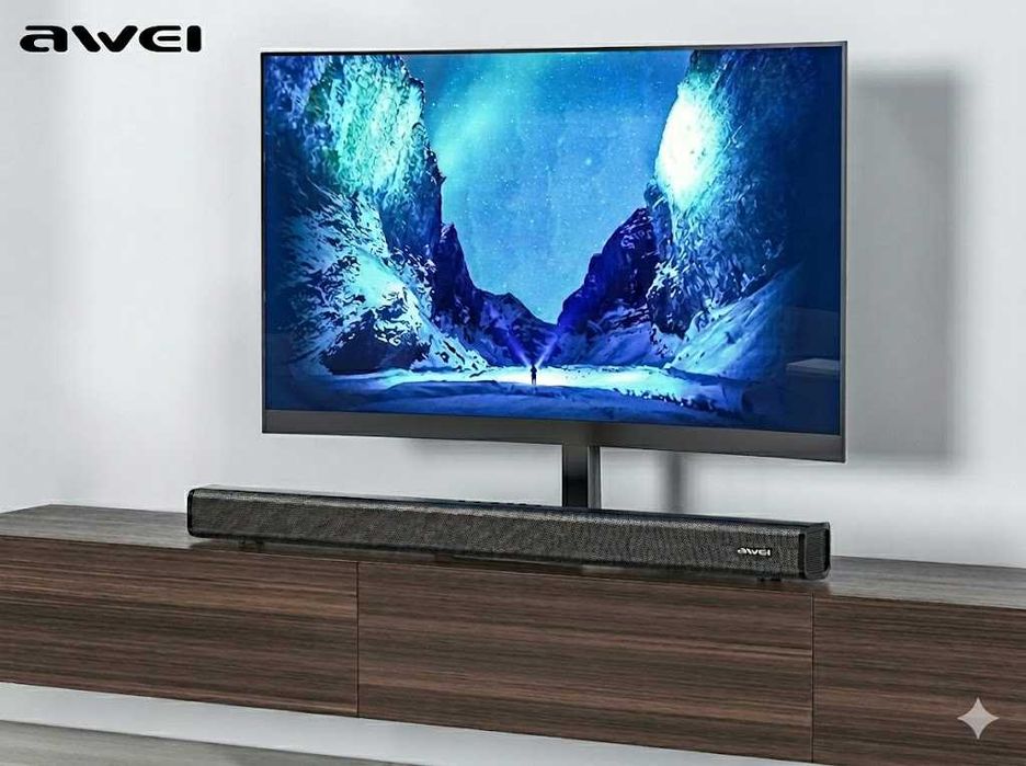 Awei Y999 HiFi Soundbar: Звук как в кинотеатре прямо у вас дома