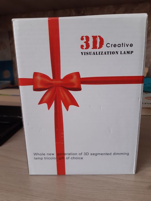3д лампа  Creative visualization lamp