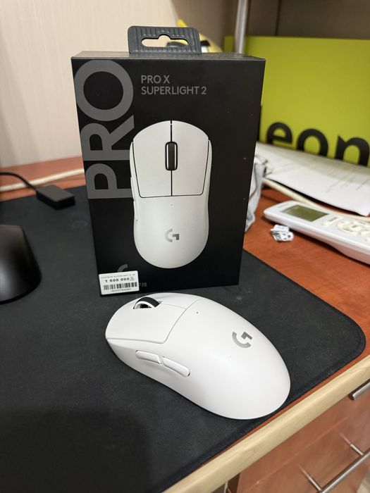 Игровая мышка logitech superlight 2 белая