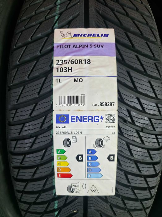 Anvelope de IARNA - 235/60/18 Michelin Alpin5 SUV MO - NOI DOT 2025 !