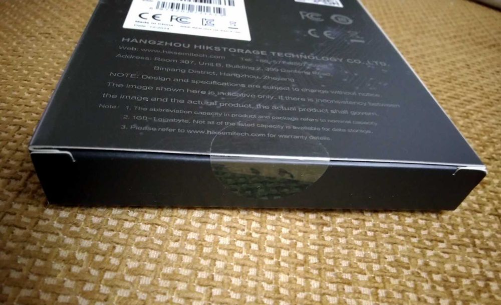 SSD 256GB Hikvision E100 nou, sigilat!