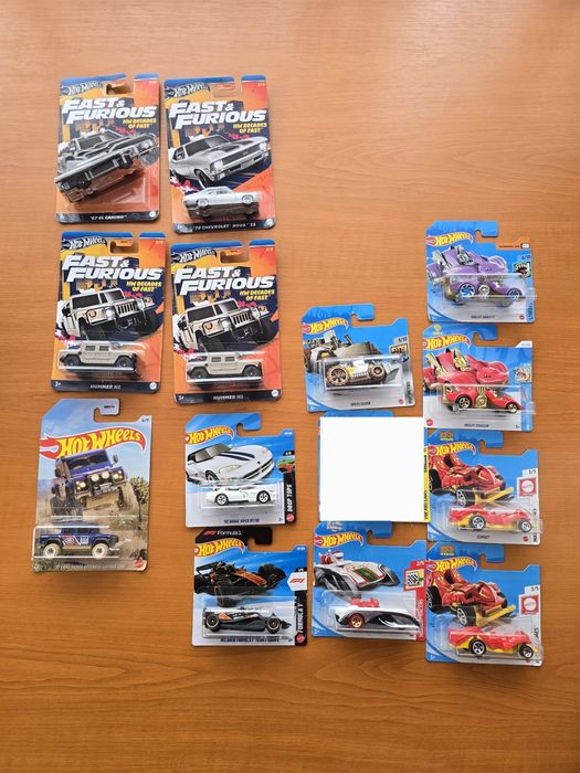 Hot wheels колички