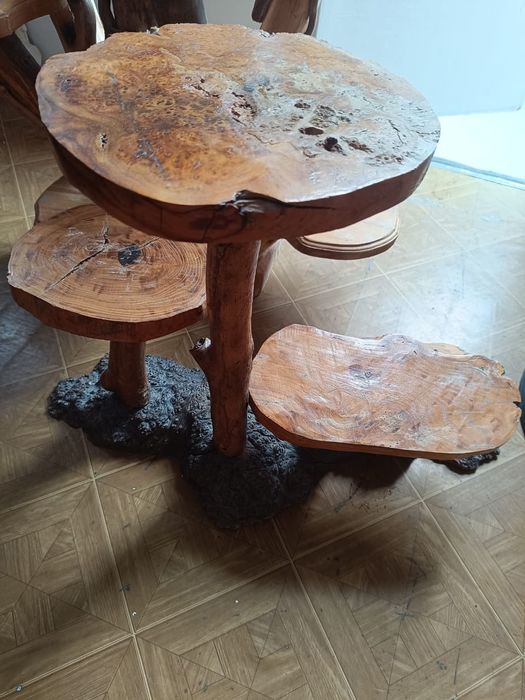 Подставки под цветы из дерева