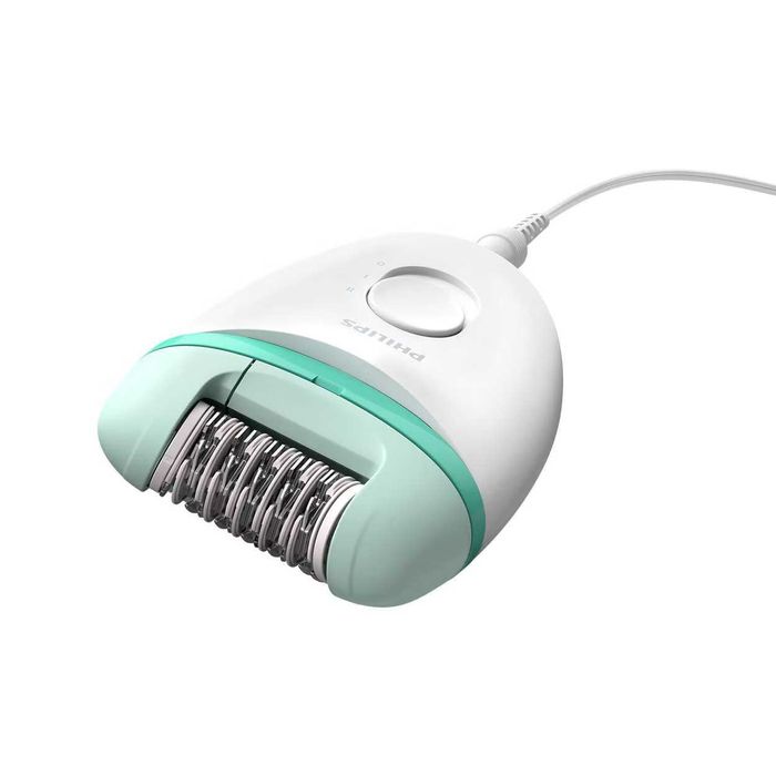 Epilator Philips Satinelle BRE245/00, cap de epil lavabil, 2 accesorii