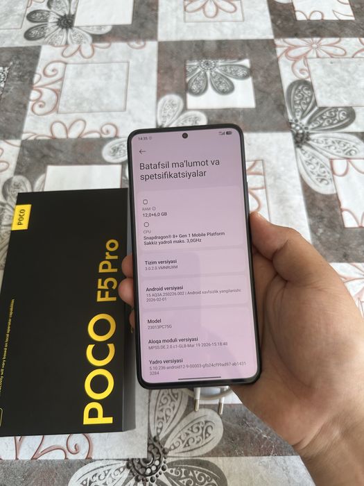 Poco f5 pro 12+6/512 gb ideal