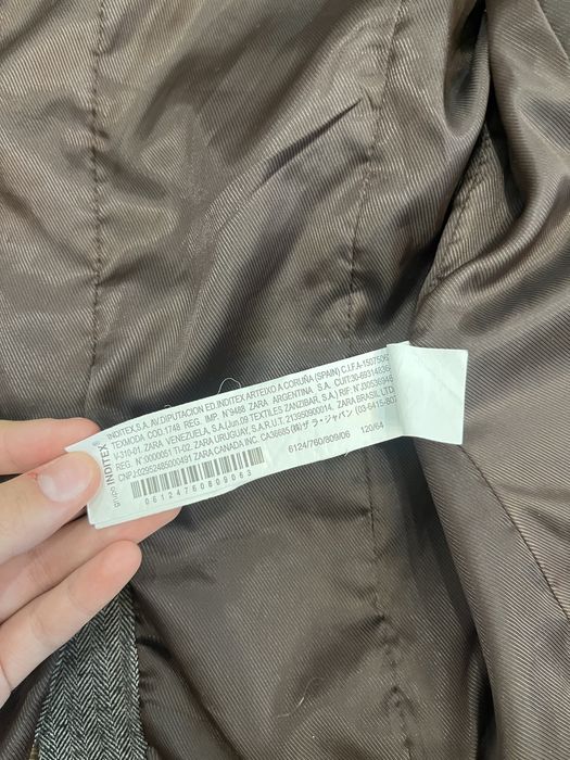 Винтажный пиджак с капешеном