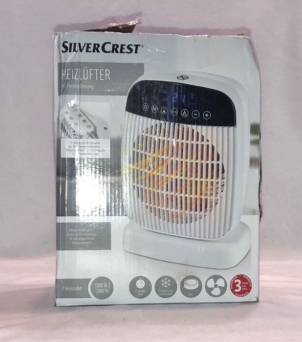 Aeroterma nouă cu ecran afisaj si telecomanda Silvercrest