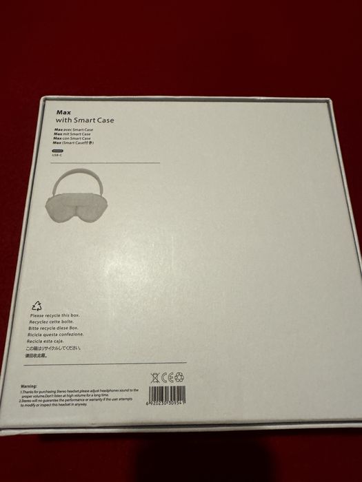 Casti over ear apods max