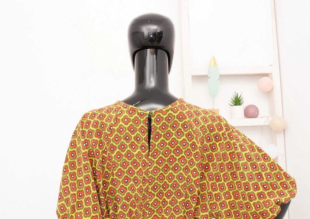 Weekend Max Mara дамска копринена рокля флорална с колан 34 XS-S