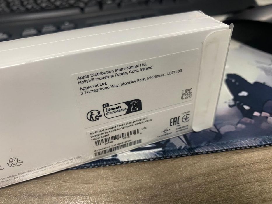 Apple Pencil 2 generation новый, запечатанный