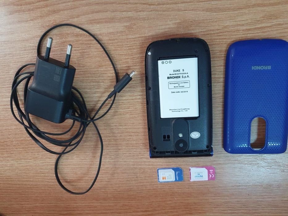 Brondi clapeta LCD mare taste mari butoane seniori necodat