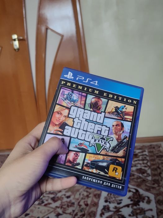 Диск Gta5 Playstation 4