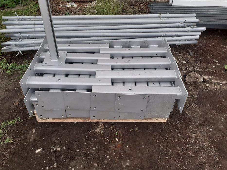 Parapet metalic zincat semigreu