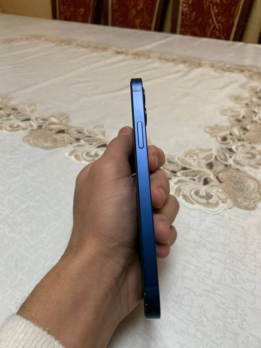 Iphone 12 blue xotira 64 yomkisi 80 radnoy karobka dakument bor