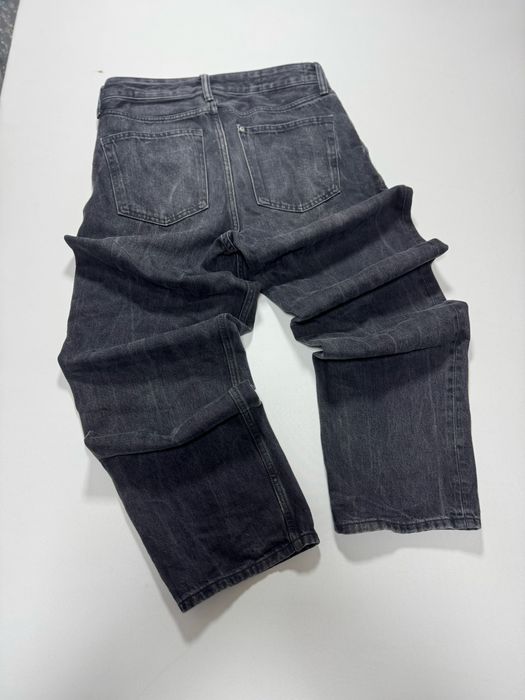 Blugi H&M loose baggy vinatge Y2K washed black