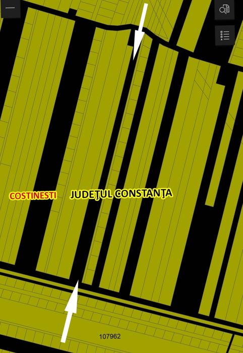 Teren intravilan in Costinesti cu deschidere la drumul principal