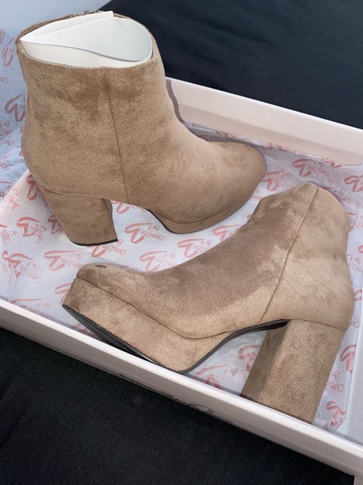 Botine elegante cu toc