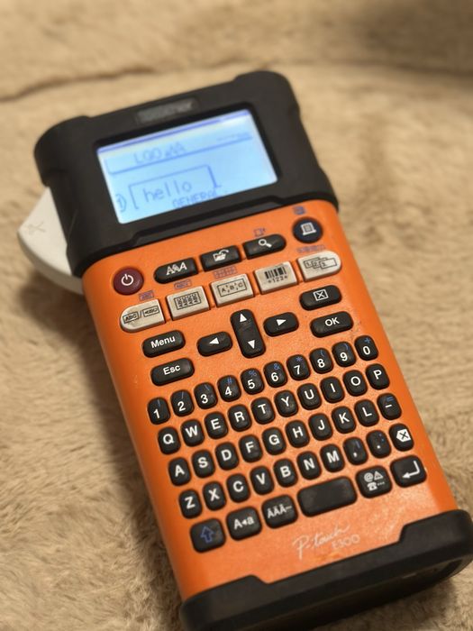 Imprimanta Etichete Brother PTouch E300 Functionala Stare Buna