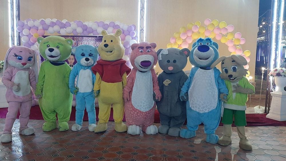 Animator ayiqchalar arzon sotiladi