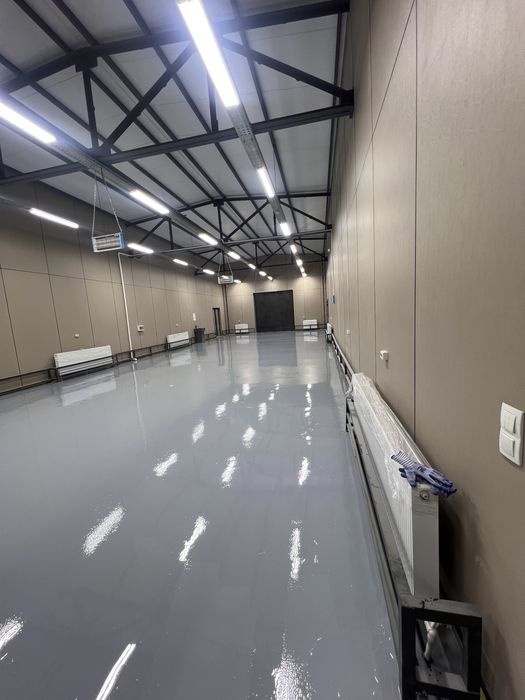 Epoksit pol qoplamasi Mustahkam va chiroyli pol