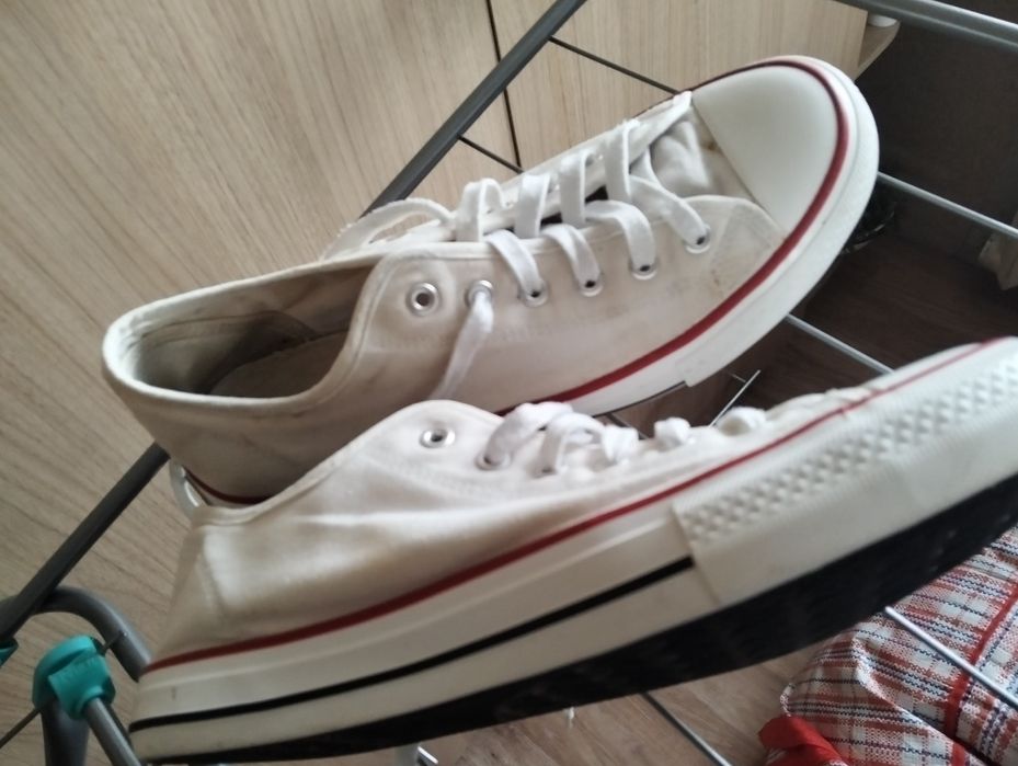 Кеды мужские белые