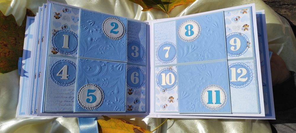 Ръчно изработен бебешки албум