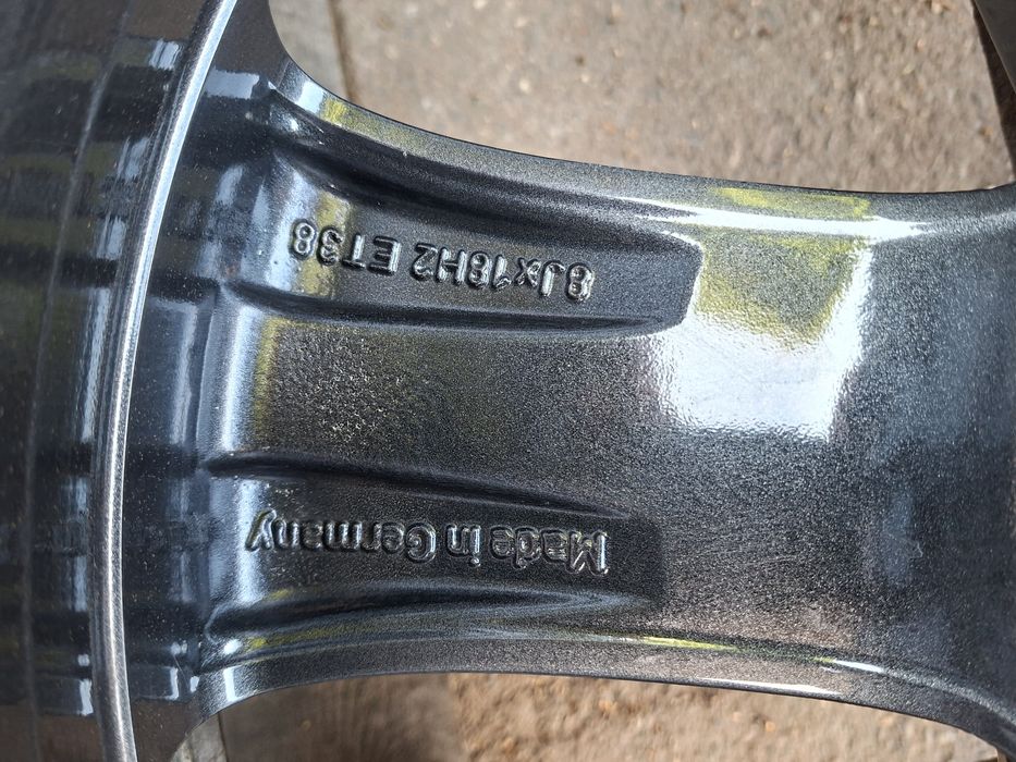 Като нови 18" 5Х112мм Мерцедес Оригинални Алуминиеви джанти, 5x112mm Mercedes-Benz
