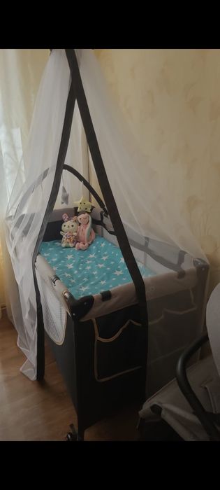 Кровать манеж трансформер