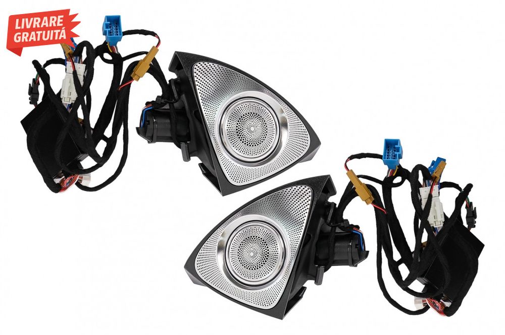 Tweeter LED rotativ cu 64 culori Mercedes C-Class W205 C205 S205 (2014