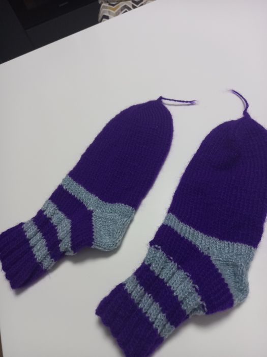 Носки шерстяные  новая пряжа