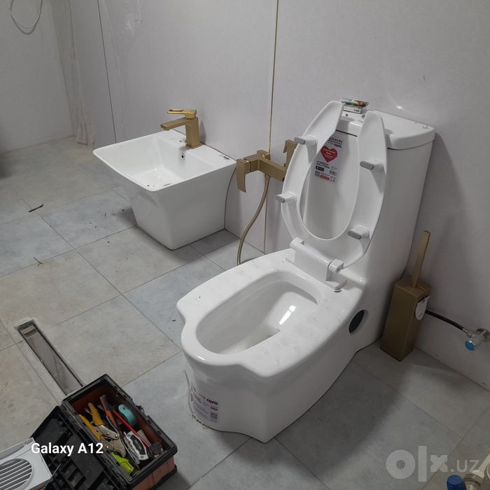 Хоммом, сантехника, отопления, электрика ишлари бажарамиз.