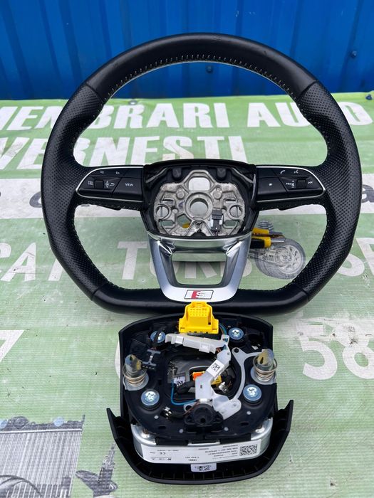 Volan din piele cu padele complet cu airbag Audi Q3 2020