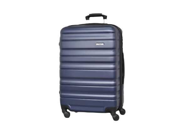 Куфар 65 х 44 х 27см Среден Размер Тъмно Сив/ Тъмно Син