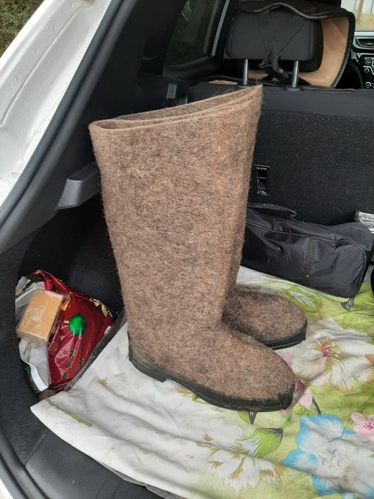 Валенки новые высокие